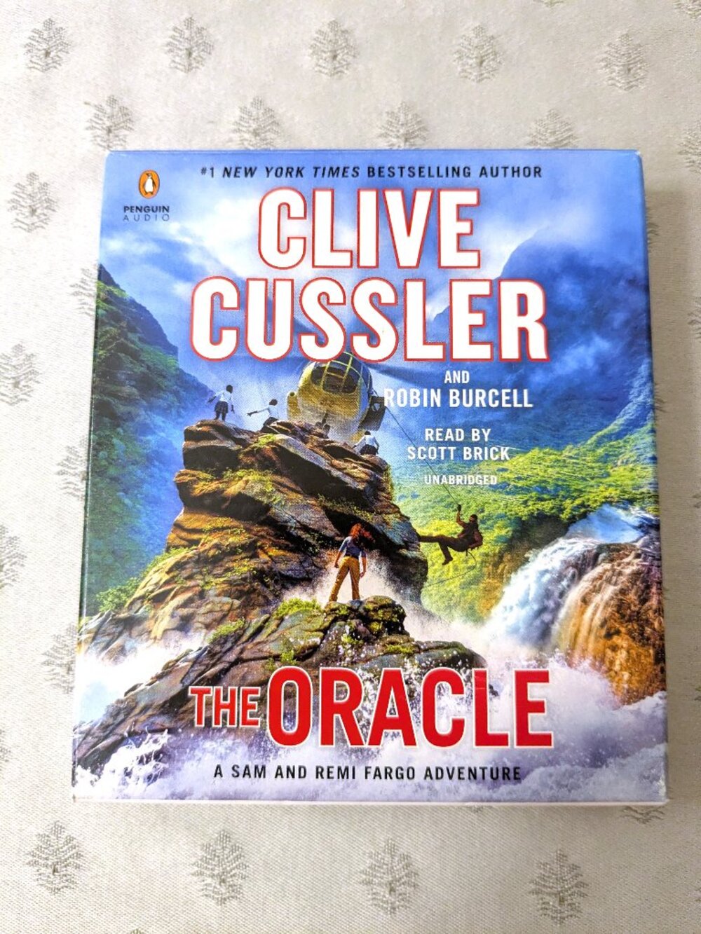 Audio Book on CD  The Oracle by Clive Cussler  Sam and Remi Fargo Adventure